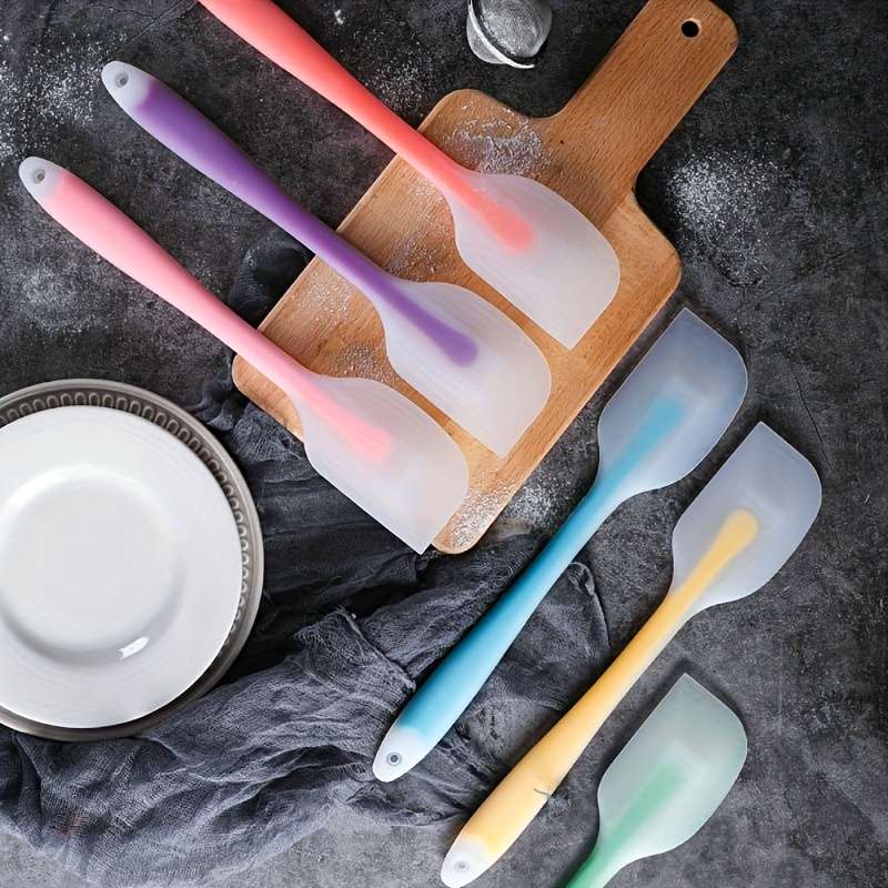 1pc Silicone Spatula For Baking And Cooking