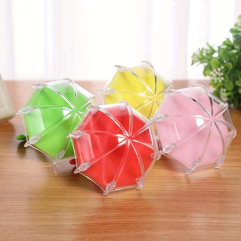 1pc Colorful Plastic Jewelry Storage Box -