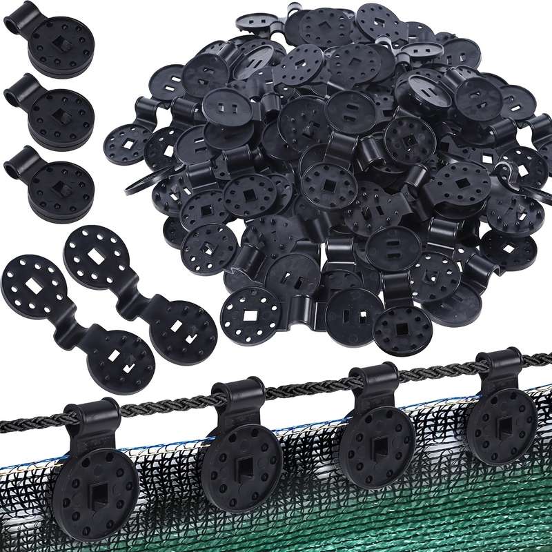 Black Shade Cloth Clips