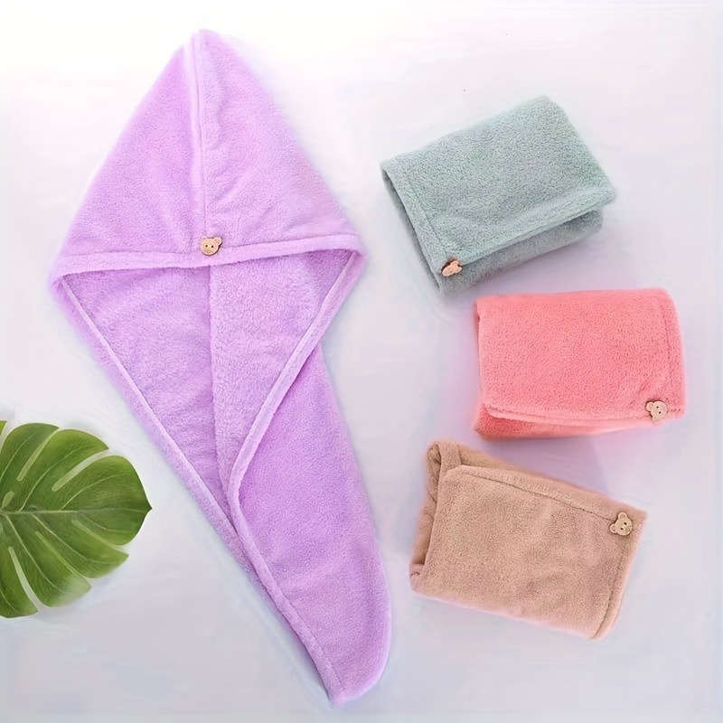 Ultra-Soft Polyester Microfiber Shower Towel Set