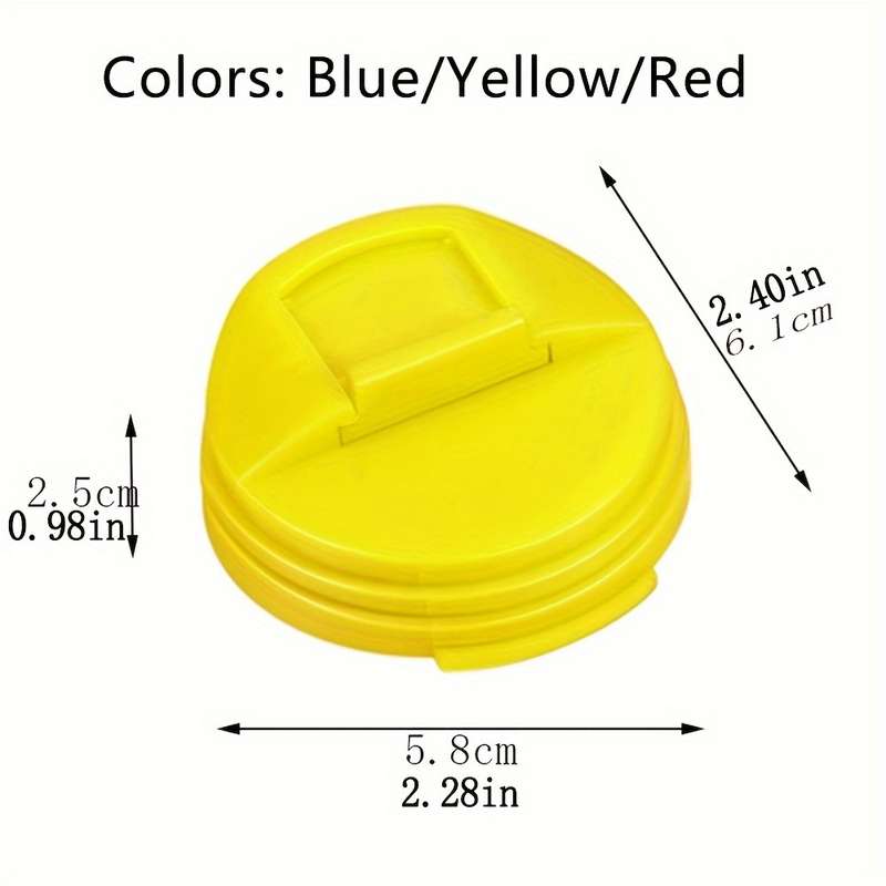 3pcs Colorful Reusable Soda Can Lids