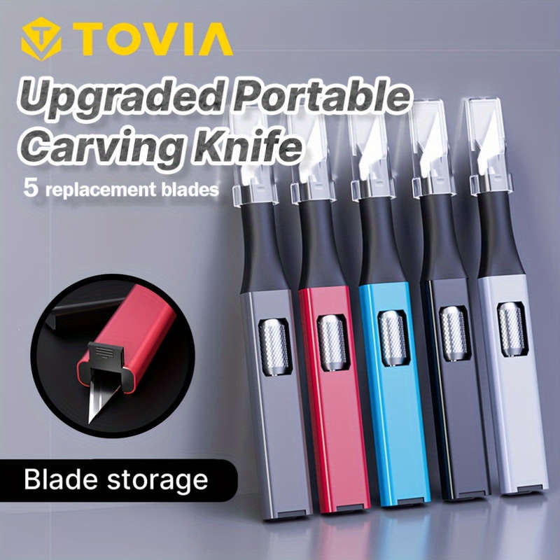 Aluminum Handle Carving Knife