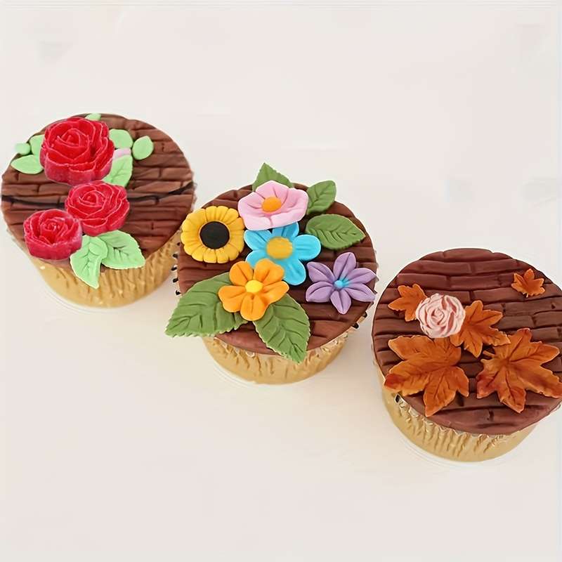 1 Pack Maple Leaf DIY Cake Chocolate Fudge Silicone Mold for Baking Decoration