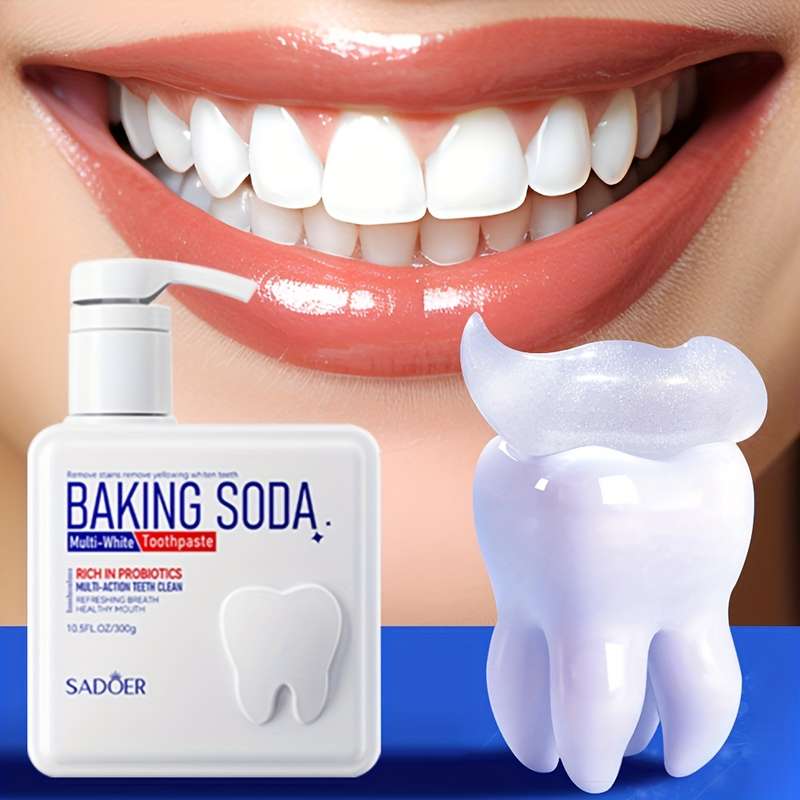 Baking Soda Probiotic Toothpaste