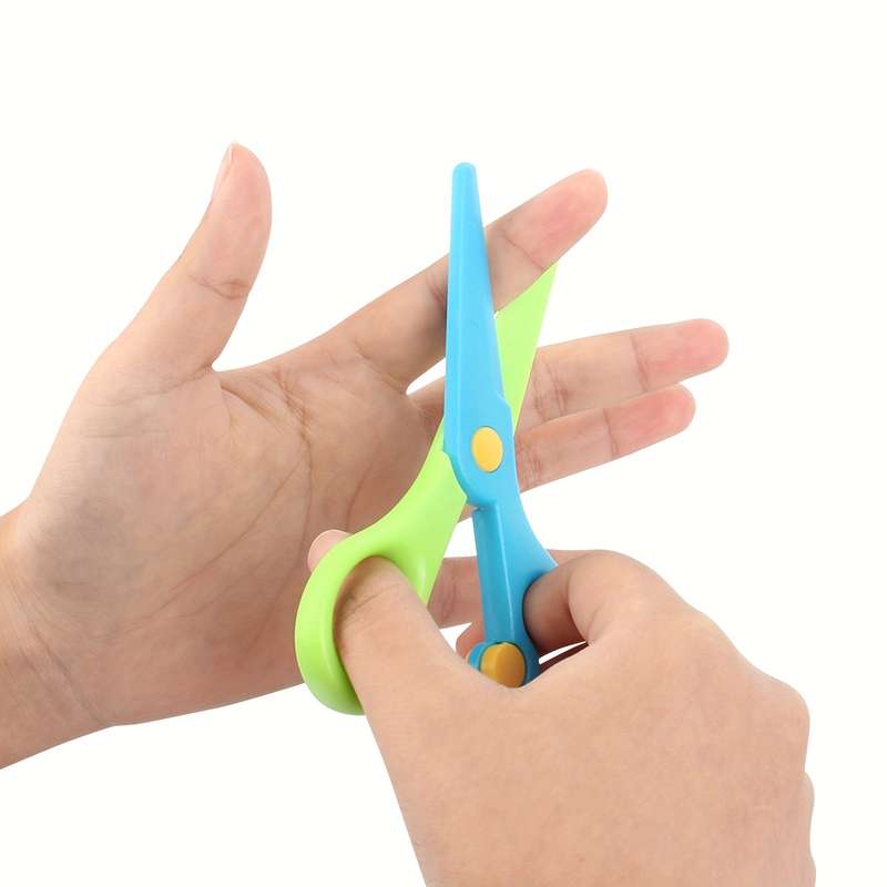Cute Colorful Labor-Saving Safety Scissors