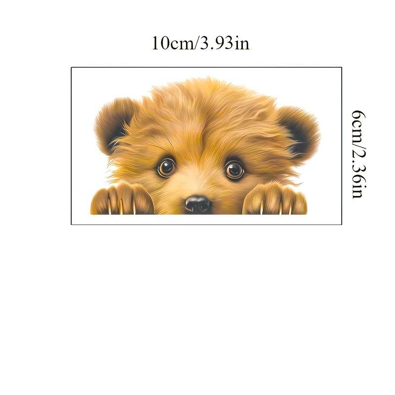 Little brown bear switch decal