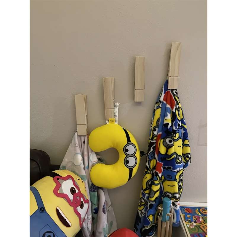 Wooden Color Towel Rack