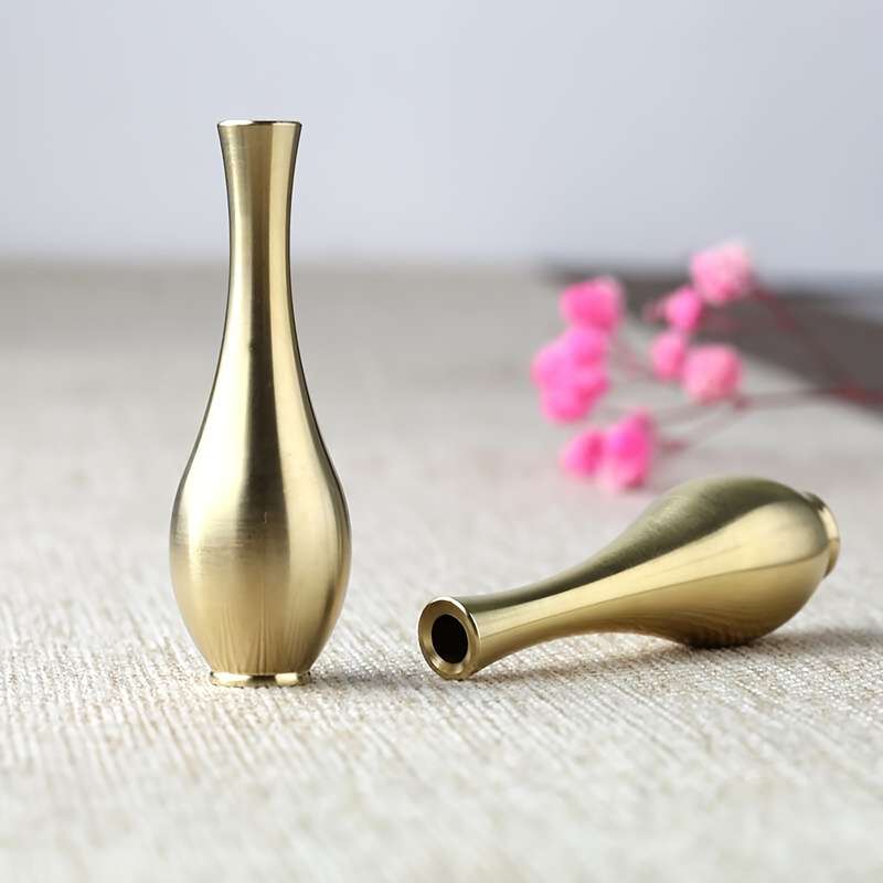 Elegant Mini Copper Vase for Flowers