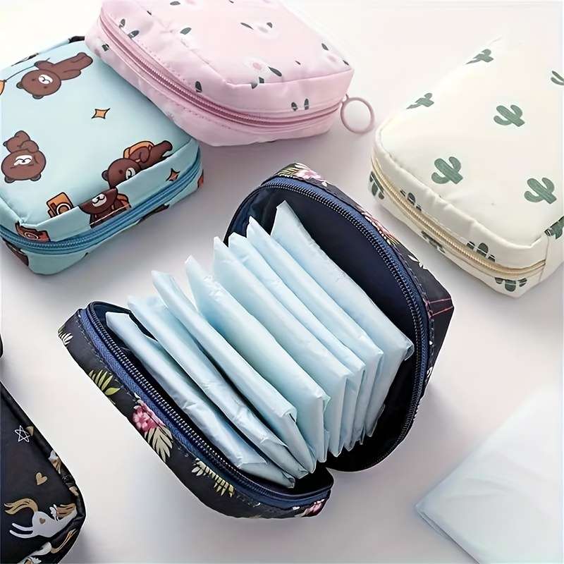 1pc Waterproof Polyester Travel Toiletry Bag
