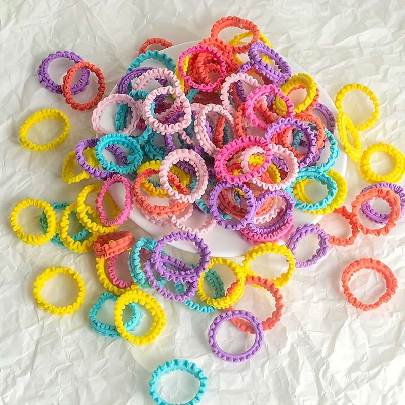 Cute Wave Pattern Hair Ties Set Cute Wave Pattern Hair Ties Set
