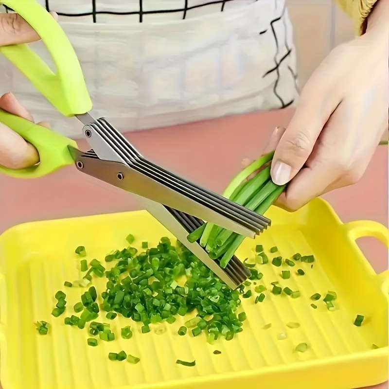 5-Layered Stainless Steel Kitchen Scissors