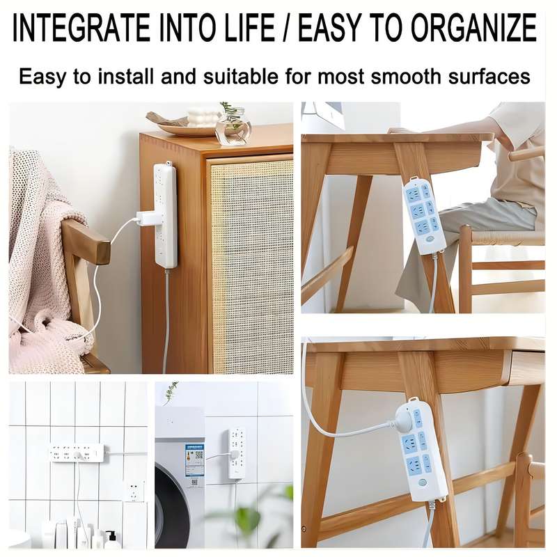 3pcs Punch-Free Socket Holder