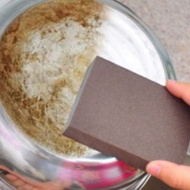 Carborundum Sponge Brush For Kitchen Cleaning