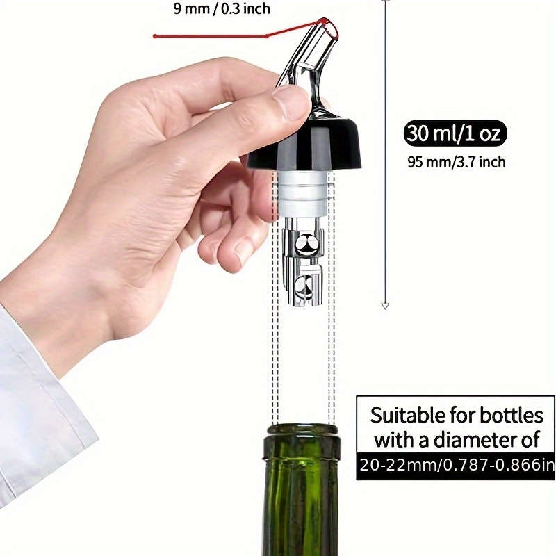 4pcs  Automatic Measured Bottle Pourers