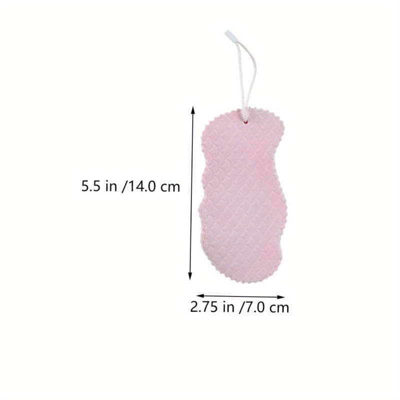 1pc Soft Bristle Bath Sponge Towel