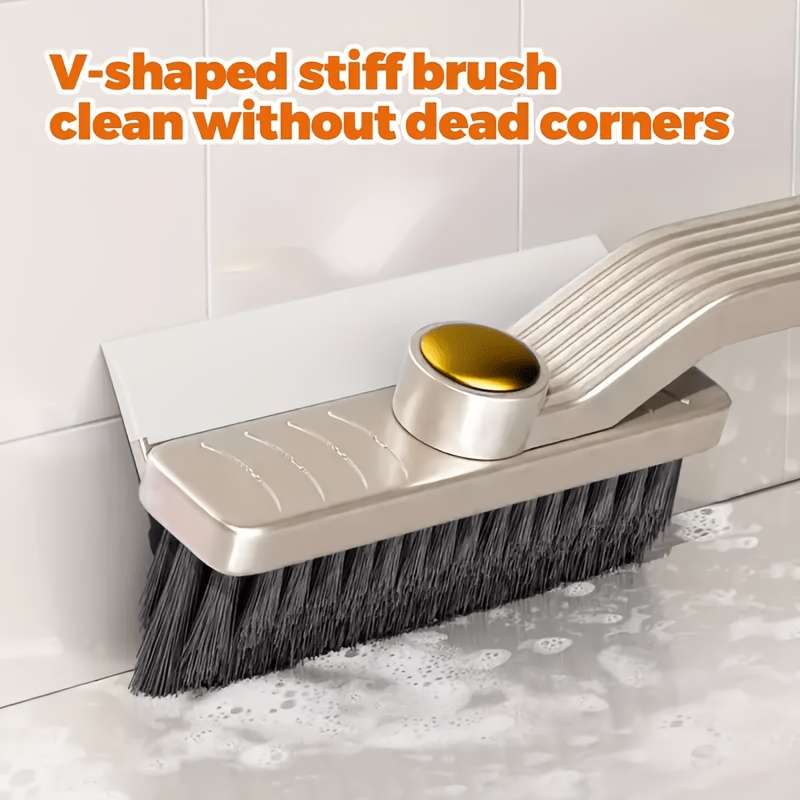 Rotating Hard Bristle Cleaning Brush