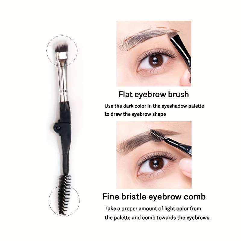 Mini Folding Double Head Eyebrow