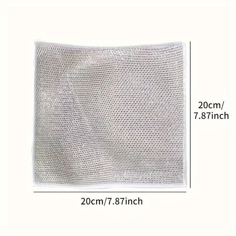 12 Stainless Steel Scrubbing Towels