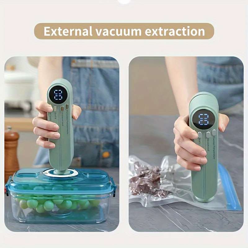 Portable USB Rechargeable Vacuum Sealer