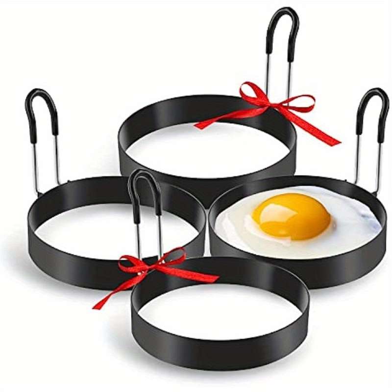 Stainless Steel Egg Cooking Rings Set