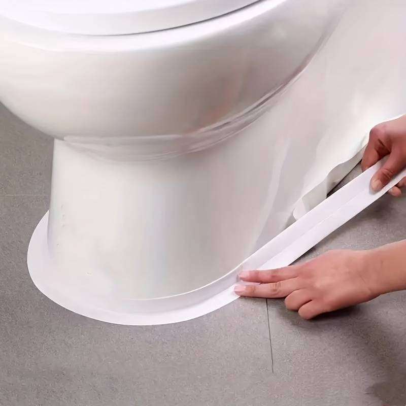 1 roll 1 meter waterproof white self