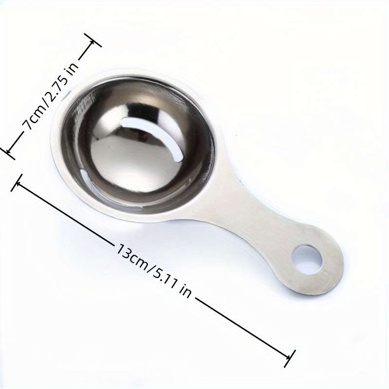 1pcPremium Stainless Steel Egg Yolk Separator