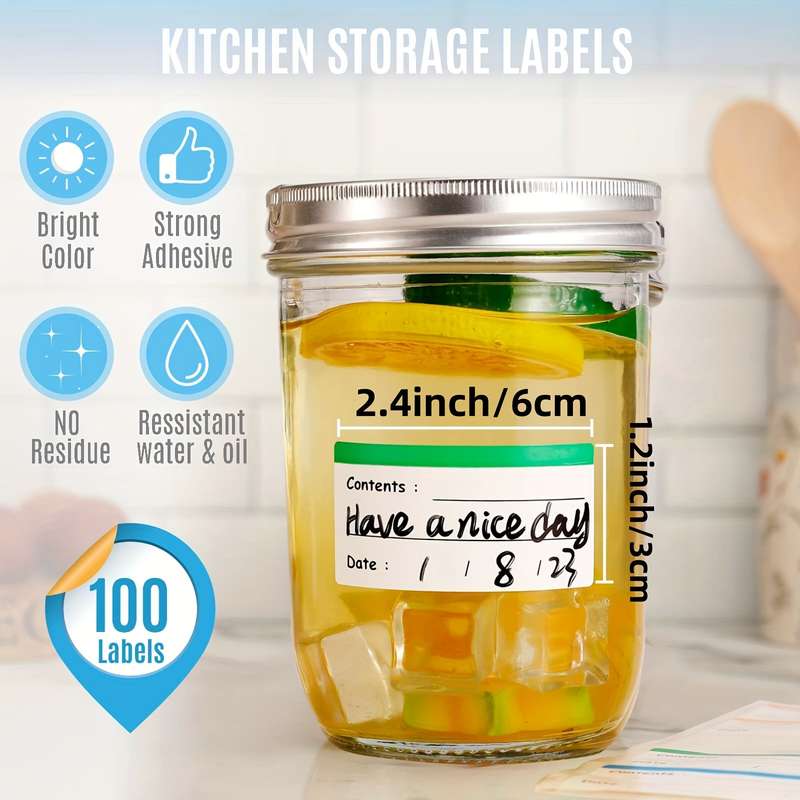 100pcs Colorful Removable Freezer