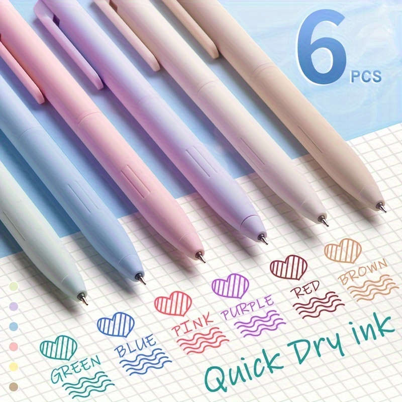 6pcs Colored Pens