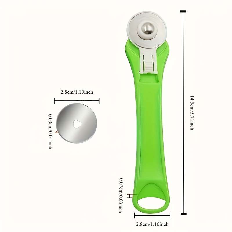 Rotating Roller Wheel Cloth Knife