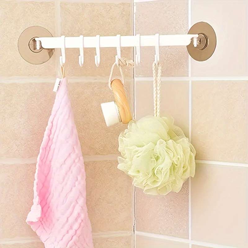 1pc Punch-free Kitchen Paper Towel Rack