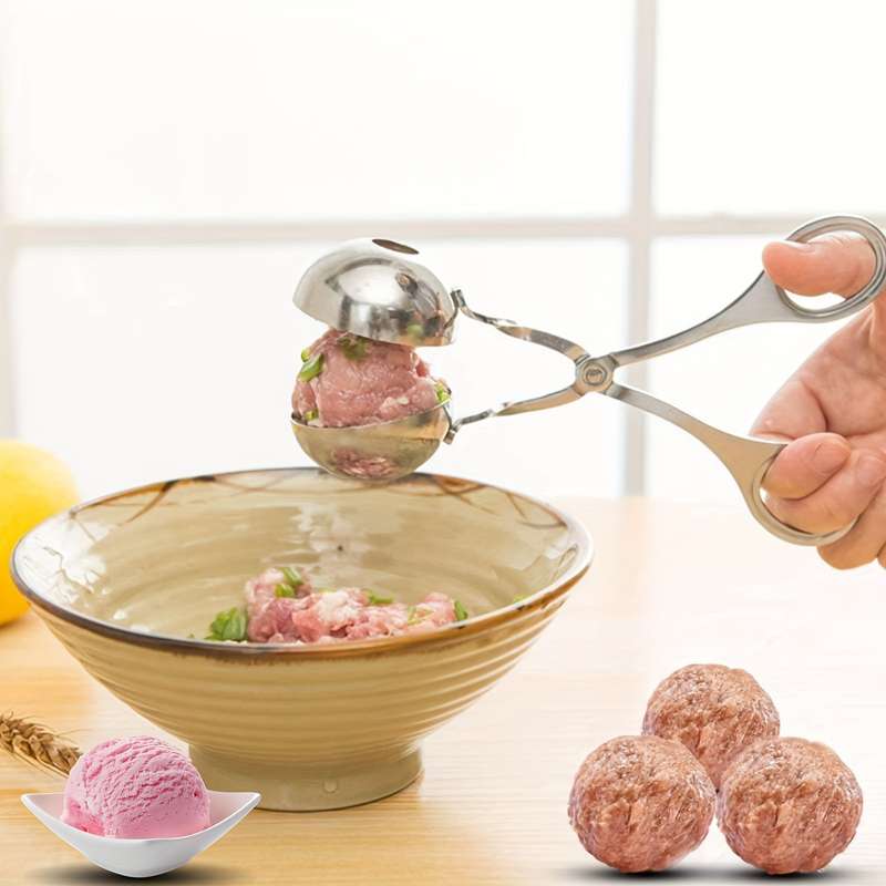 1pc Stainless Steel Meat Ballers
