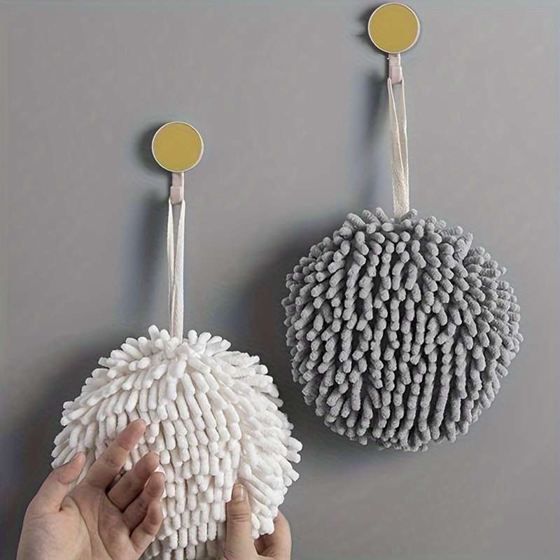 1pc Chenille Hand Towels For Bathroom