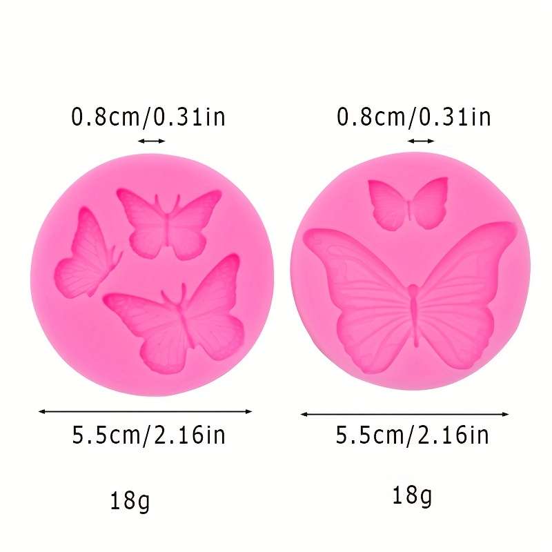 1pcButterfly Chocolate Mol