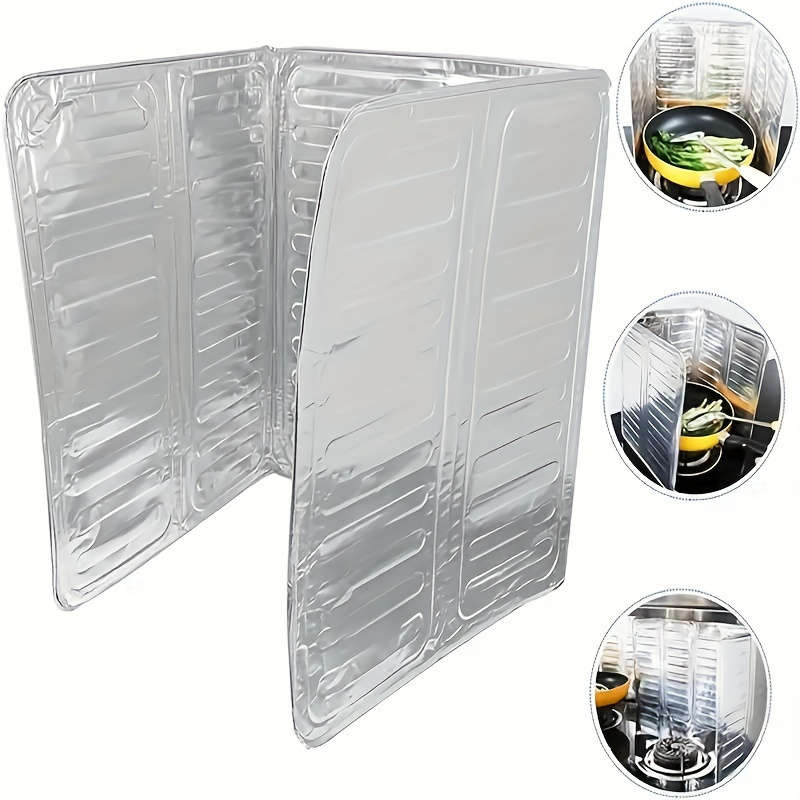 2pcs Nonstick Kitchen Splatter Guard