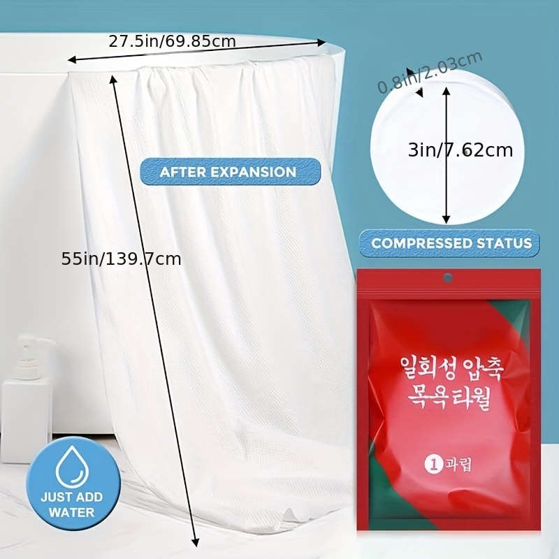 Compressed Bath Towel