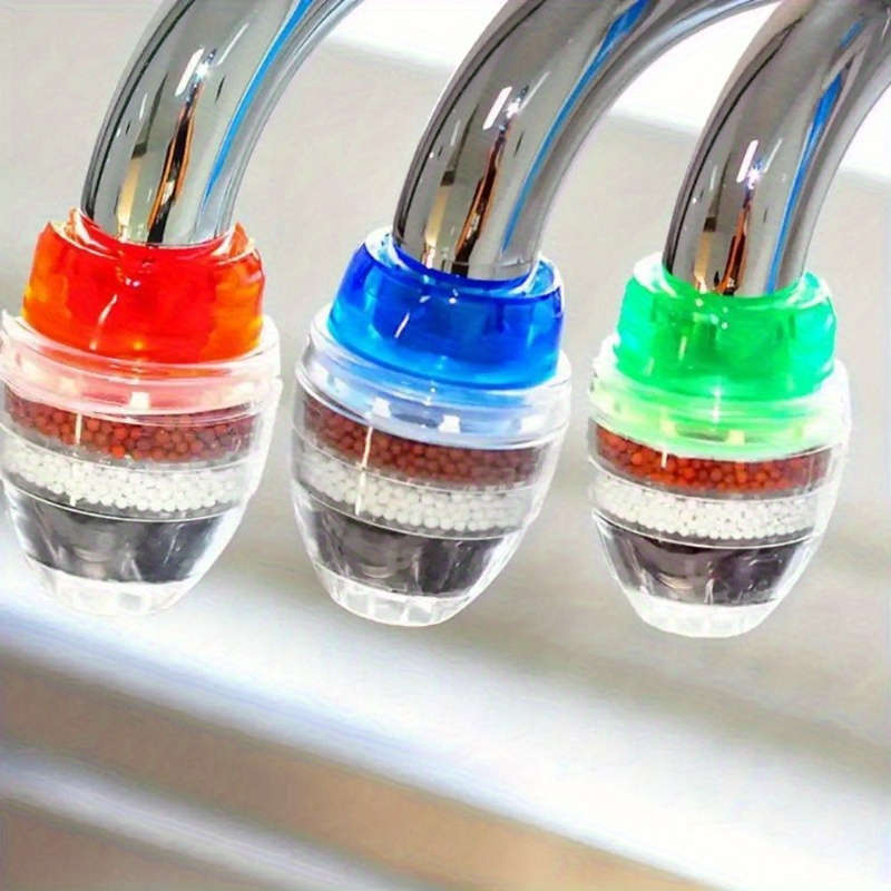 1pc 5-Layer Activated Carbon Faucet Water Filter