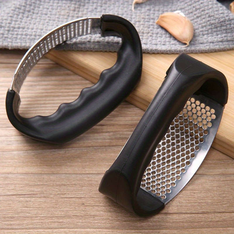 Stainless Steel Garlic Press Crusher