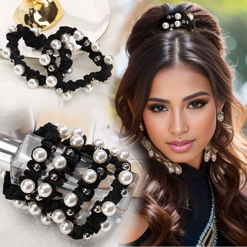 Elegant 5pcs Beaded Hair