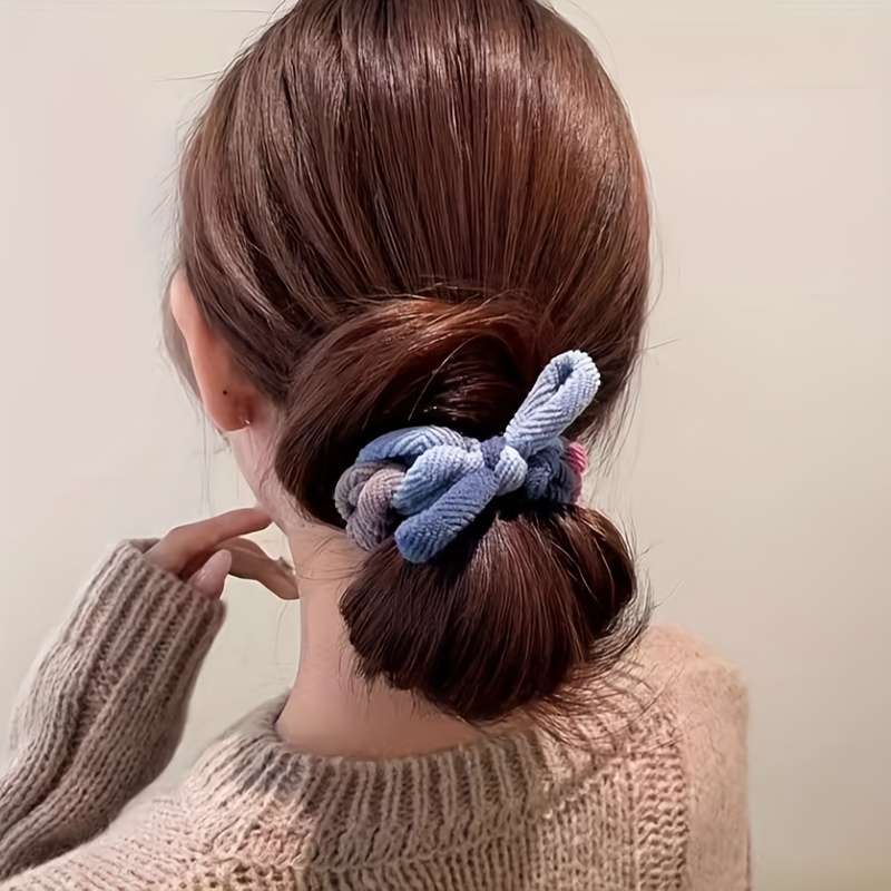 Vintage Minimalist Jersey Hair Ties