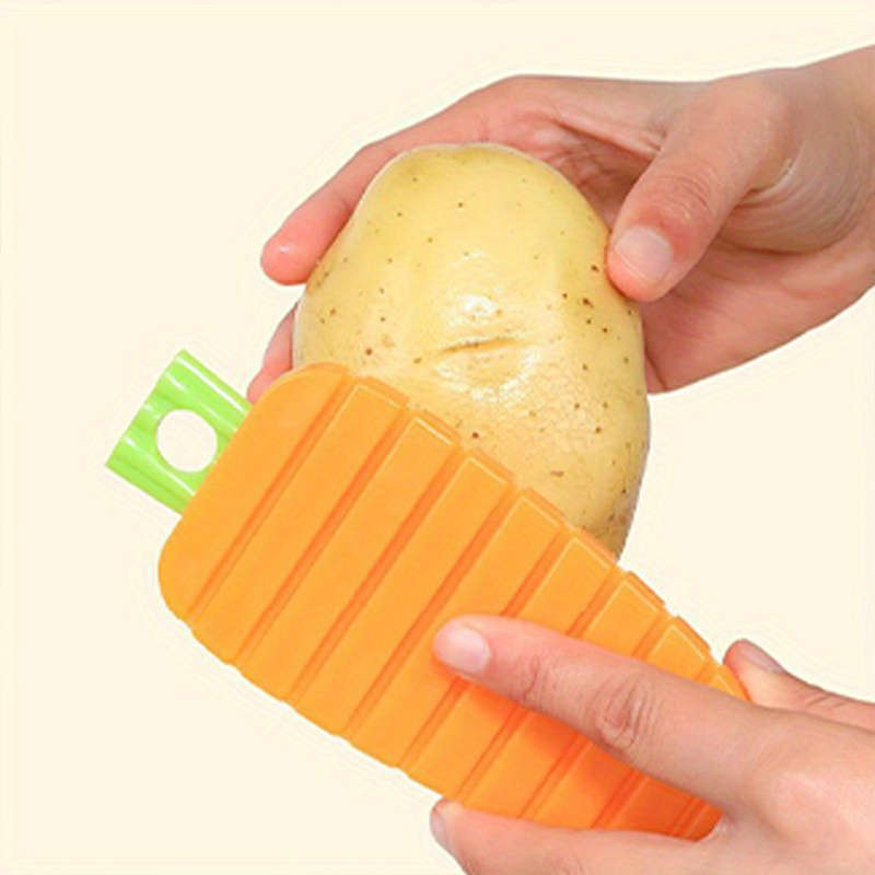 Multi-Functional Fruit And Vegetable Cleaning Brush