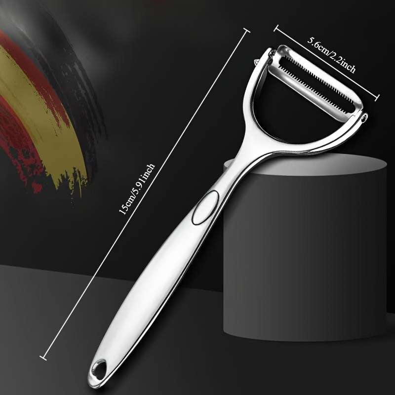2-in-1 Stainless Steel Fruit  Vegetable Peeler