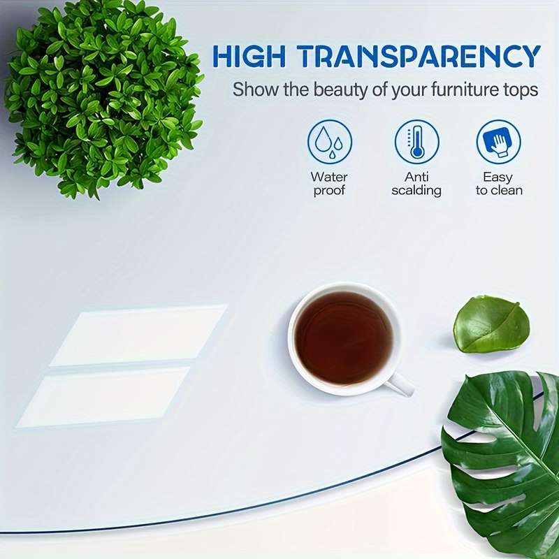 Clear PVC Tablecloth Protector