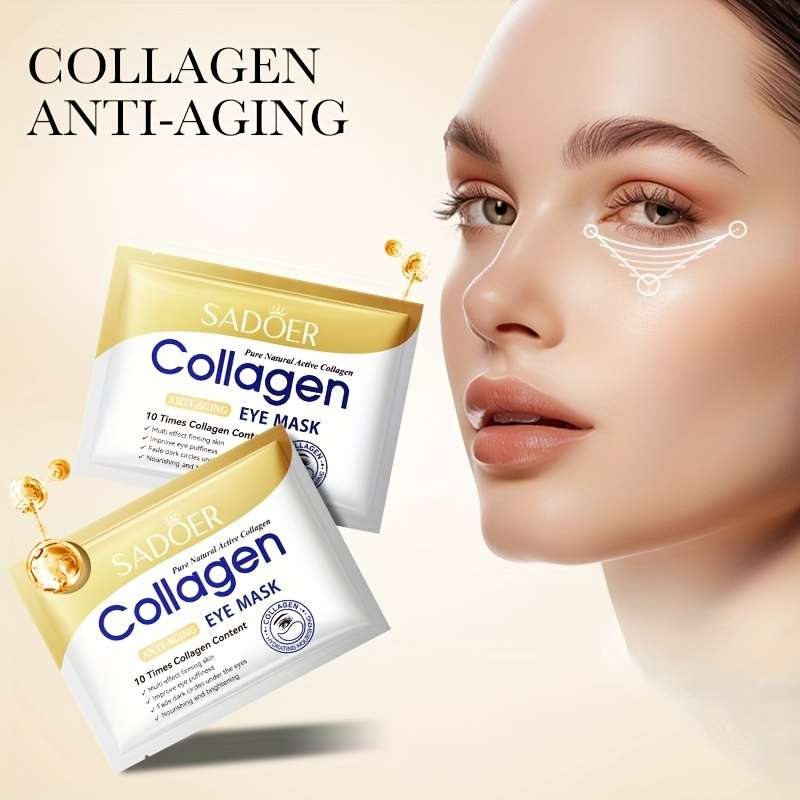 7.5G/Pair Collagen Anti-Aging Eye Masks Improve Dark Circles Around The Eyes