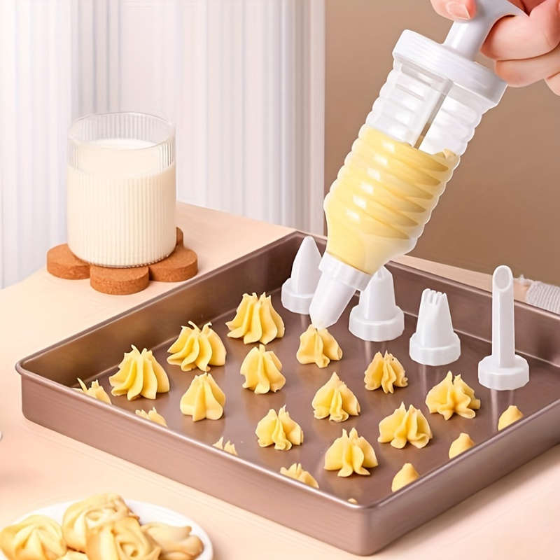 Plastic Dessert Decorating Syringe Set