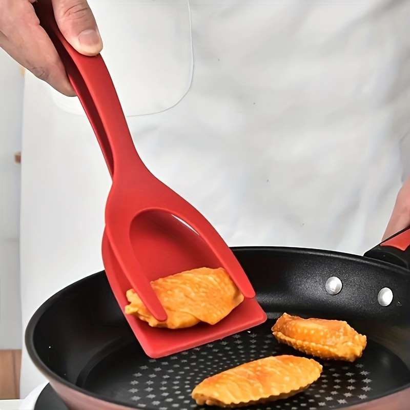 1pc2 In 1 Frying Spatula Tong
