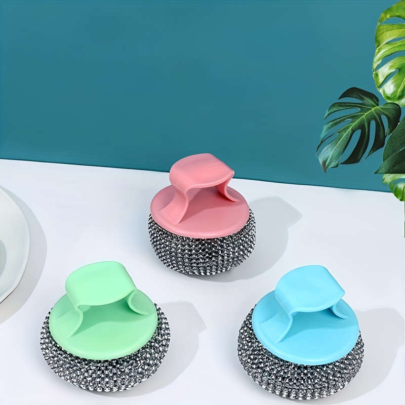 10-Pack Stainless Steel Wool Scrubber Set