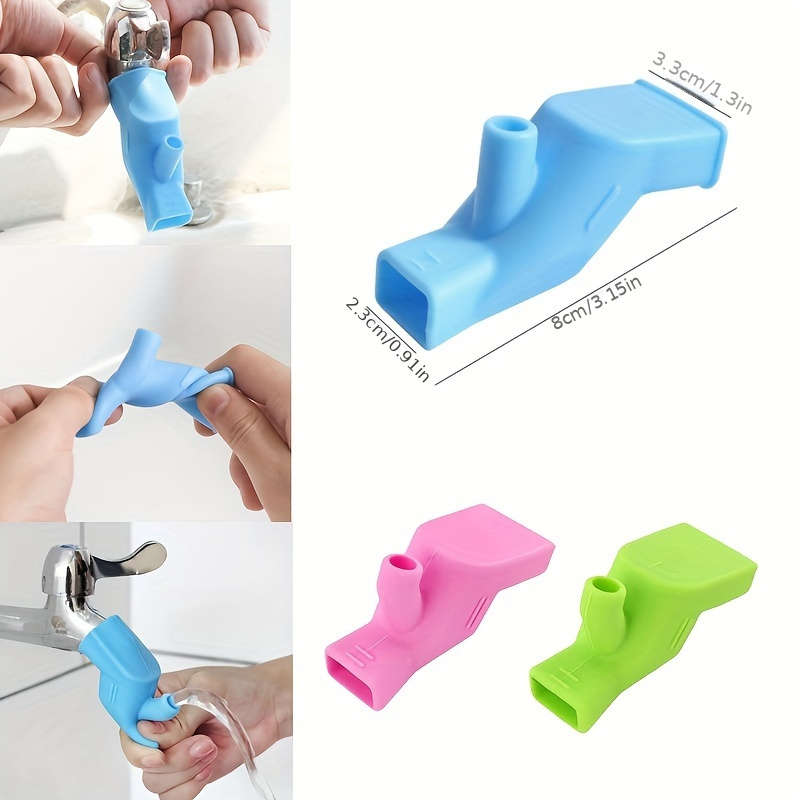 1pc Silicone Faucet Extender