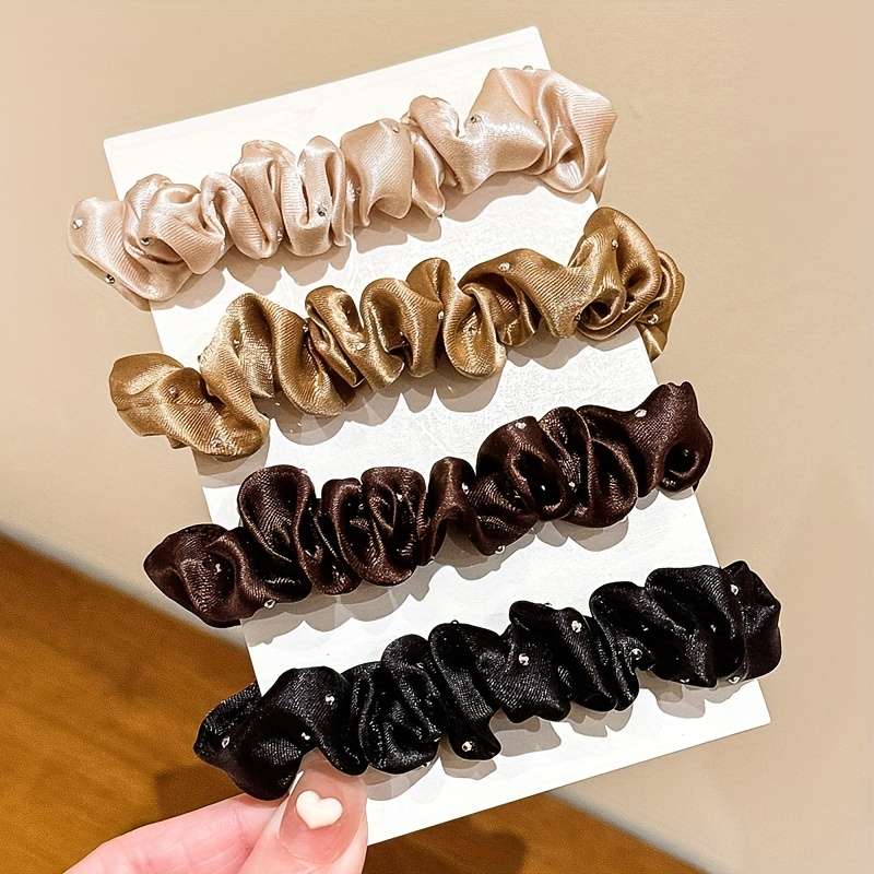 Elegant Satin Scrunchie