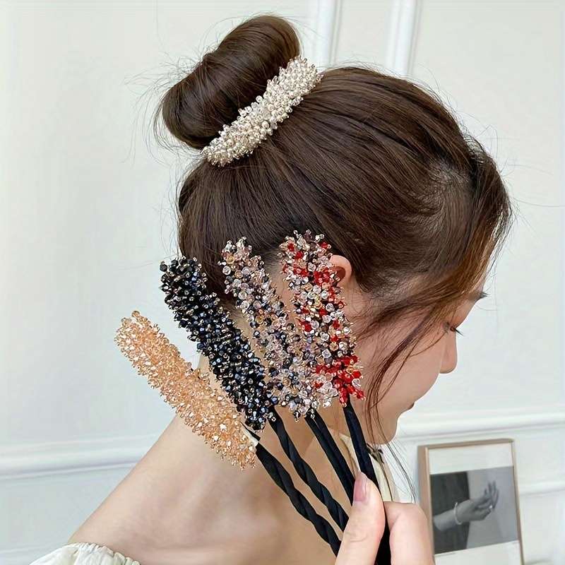 Sparkling Crystal Decorative Hair