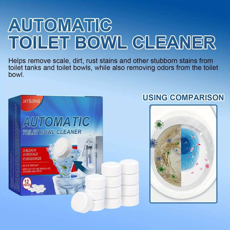 Automatic Toilet Bowl Cleaner Tablets